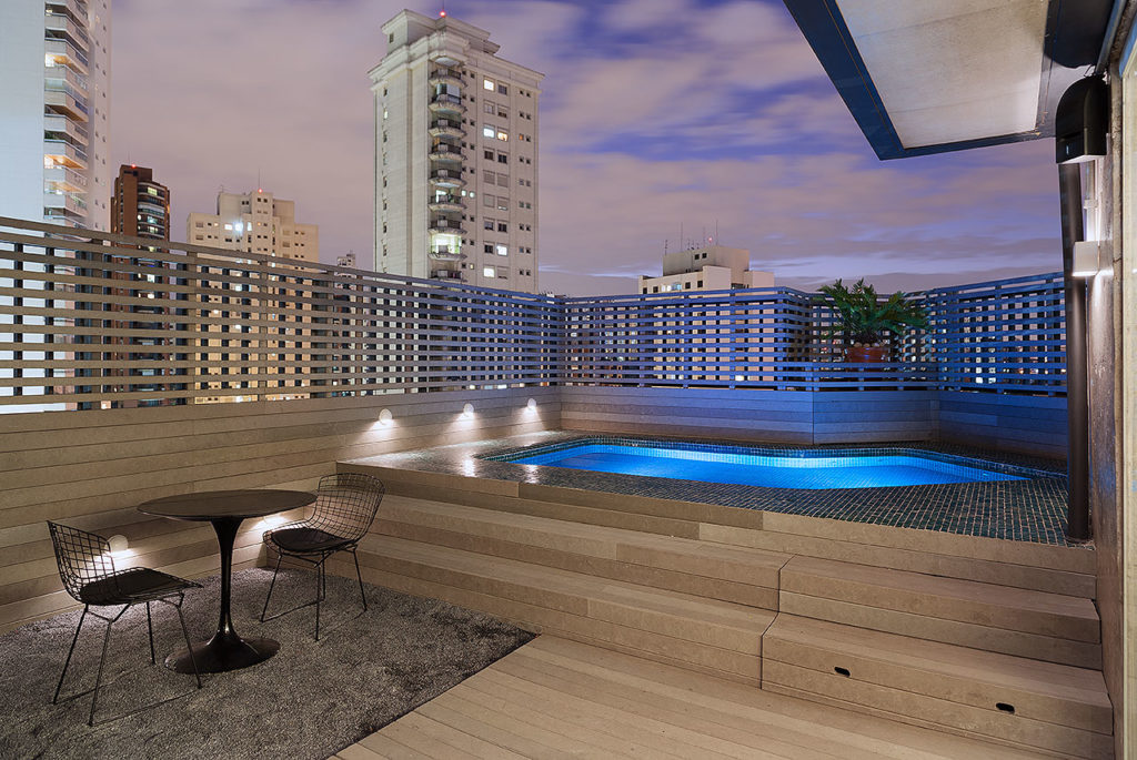 Apartamento Klabin | apartamento com ar de casa | ODVO arquitetura e urbanismo | Piscina na cobertura